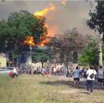 Tras el terrible incendio, evacuan Ingenio La Esperanza: hay al menos 10 heridos