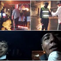 Taxistas salteños se suman a la lucha contra el coronavirus: reparten café a los policías