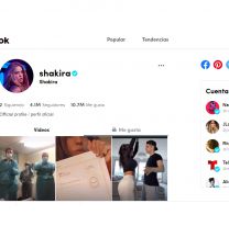 Ya salió el Top 10 de artistas más seguidos en TikTok. Shakira está en el ranking