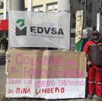 Sigue la huelga de hambre de los trabajadres de mina Lindero: "Hay 250 familias en la calle"