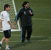 Más vale tarde que nunca: el llamativo saludo de Maradona a Messi por su cumpleaños