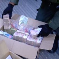 Camioneros intentaron pasar casi 2 millones de pesos en cajas de cartón por Salta