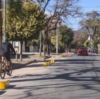El apoyo a las ciclovías vino de una ciudad importante de Argentina 