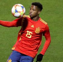 Ansu Fati se convirtió en el jugador más joven de la historia en marcar para España