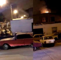 Noche de furia y terror en zona norte: incendiaron una casa y hubo disparos