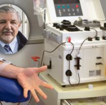 Esteban anunció que Orán tendrá su propia máquina de extracción de plasma