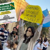 Padres convocan una manifestación para exigir clases presenciales en Salta