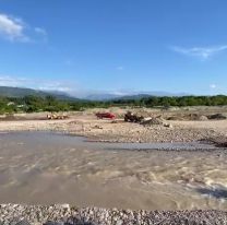 Silencio de la Muni de Vaqueros por las denuncias de extracción de áridos del río Wierna
