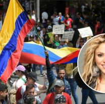 Shakira se pronunció fuertemente sobre la situación en Colombia