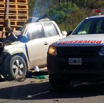 Terrible accidente en el acceso a Salta: el conductor de la camioneta murió