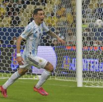 [VÍDEO] Para ver una y mil veces: el golazo de Di María para poner en ventaja a la Selección Argentina