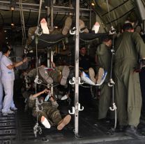 [HAY FOTOS] Así evacuaron a los 35 soldados heridos en ejercicios militares