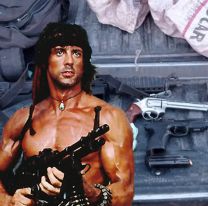 Rambo andaba por Salta en una Hilux: tenía armas y balas para hacer dulce