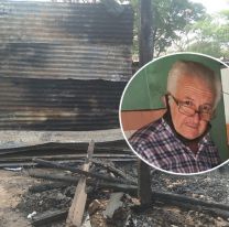 Se incendió la casa de otra mujer en Colonia Santa Rosa: Guerra ni le importó