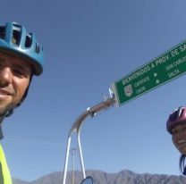 Salieron de Tierra del Fuego en bici y llegaron a Salta a pasar el finde: "Pedaleando a Alaska"