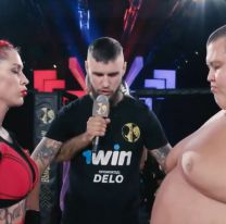 [VÍDEO] Insólita pelea: un youtuber ruso a las piñas con una peleadora profesional de MMA