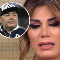 Flor de la V contó lo que Maradona le hizo cuando era nena y se largó a llorar 