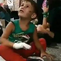 Lucio Dupuy: el estremecedor video donde se ve al nene con las marcas de los golpes y una fractura