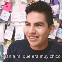 Con 20 años, un joven salteño cumplió su sueño de abrir su local de accesorios para celulares 