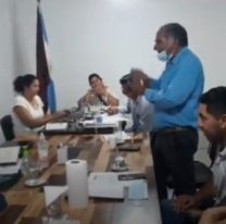 Machismo al palo: El papá y funcionario del intendente Wayar mostró la hilacha 