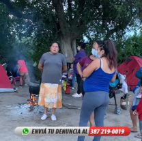 13 familias tomaron un terreno y piden que les den una casa [VIDEO]