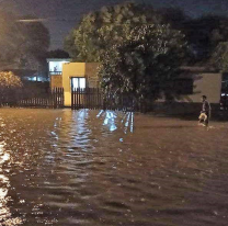 Un pueblo salteño quedó bajo el agua: llovió más del triple que en Salta