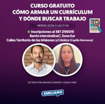 Curso gratuito en Salta: cómo armar un currículum y dónde buscar trabajo 