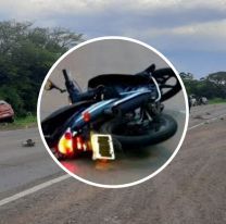 Una nueva víctima fatal en ruta salteña: iba en su moto y perdió el control
