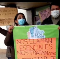 Trabajadores del Hospital de Tartagal de paro: denuncian que no le pagan desde febrero 