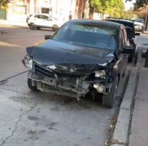 Tremendo accidente en el macro centro: "El auto quedó como un acordeón"