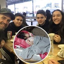 Una familia entera viaja a Salta para donarle $1.000.000 a Zaira 