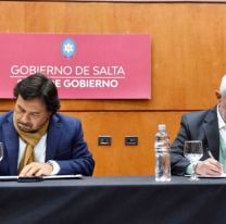 Sáenz firmó con Banco Nación una línea de créditos millonaria para Pymes