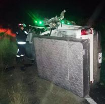 Vuelco y tragedia en la Ruta 9: murió por esquivar un camión detenido