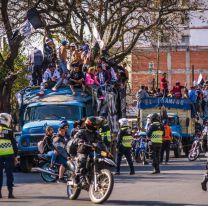Malas noticias para los barras en Salta: chau a los camiones de hinchas