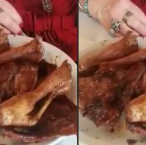 [VIDEO] Pidió cabrito en un restaurante cheto de Salta y le sirvieron huesos 