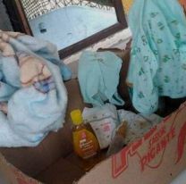 URGENTE: Encontraron a un bebé abandonado en una casa vacía