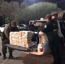 Detuvieron a dos bolivianos con más de 102 kilos de cocaína en una ruta de Salta
