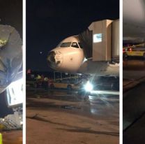 Llantos, gritos y pánico: un avión atravesó una tormenta y sufrió graves destrozos