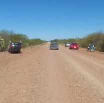 Choque y vuelco en un extraño camino de Salta: el conductor está grave