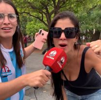 Brasilera hinchó y festejó por Argentina en Salta: "Que se joda Brasil"