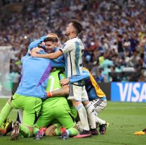 Argentina campeón: el emotivo festejo de la Scaloneta tras quedarse con la Copa del Mundo