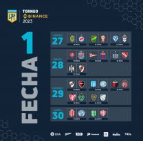 Vuelve el fútbol argentino: días y horarios del inicio del torneo de Primera División