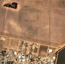 Locura por Messi: dibujaron la cara de Leo y puede verse desde el espacio [FOTOS]