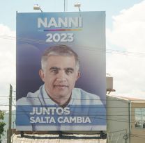 Arrancó la campaña de Nanni gobernador: los carteles que aparecieron en Salta