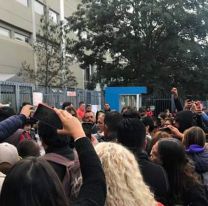 Protesta en Ciudad Judicial: piden la liberación de docentes imputados
