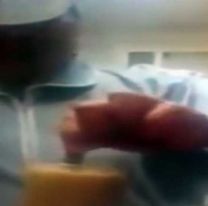 Empleada orinó en el jugo de su jefa ¡y la grabaron! [VIDEO]