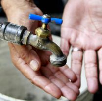 Por turnos y apenas un hilo: San Lorenzo padece el servicio de Aguas del Norte